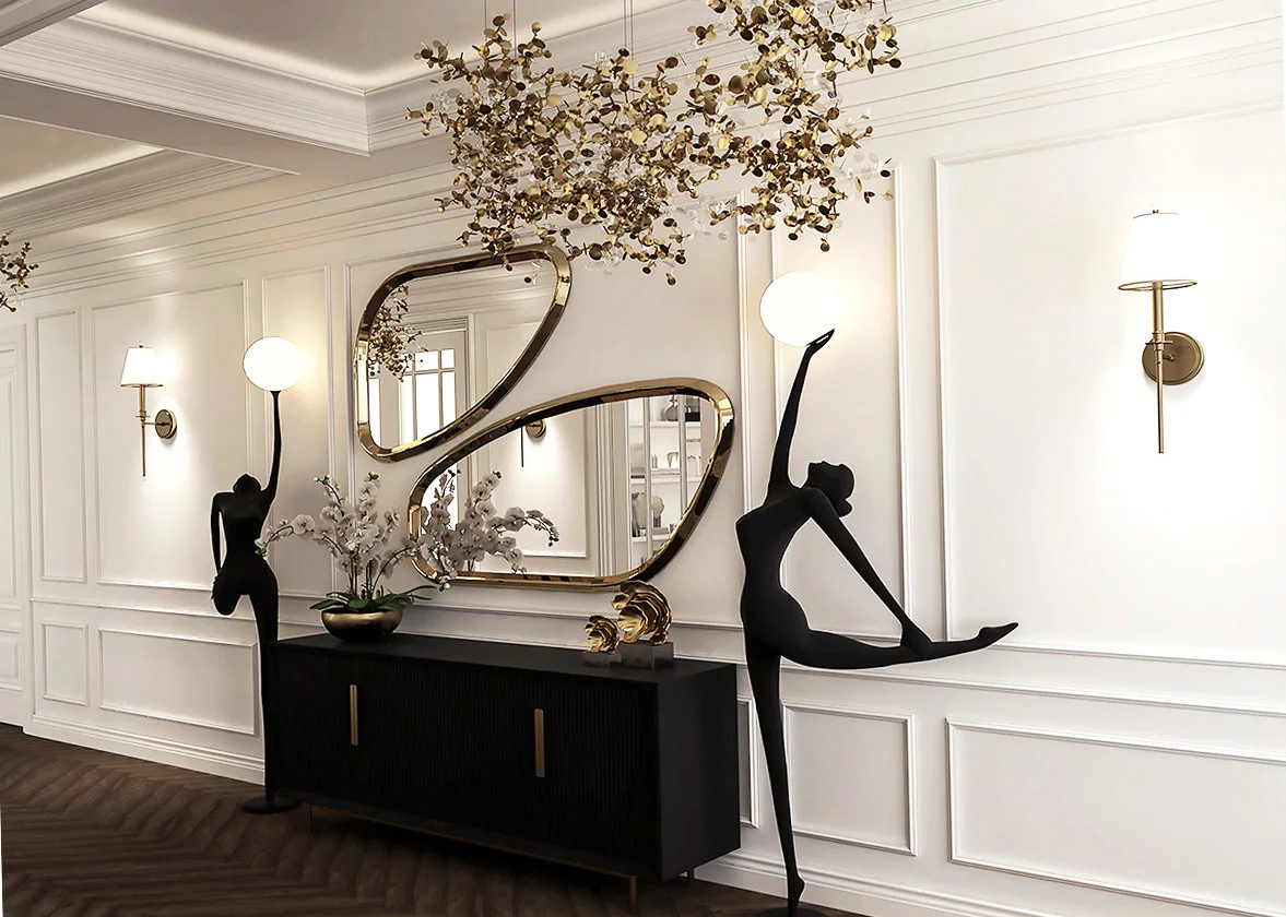 NeoClassical Golden Elegance — interior view 2